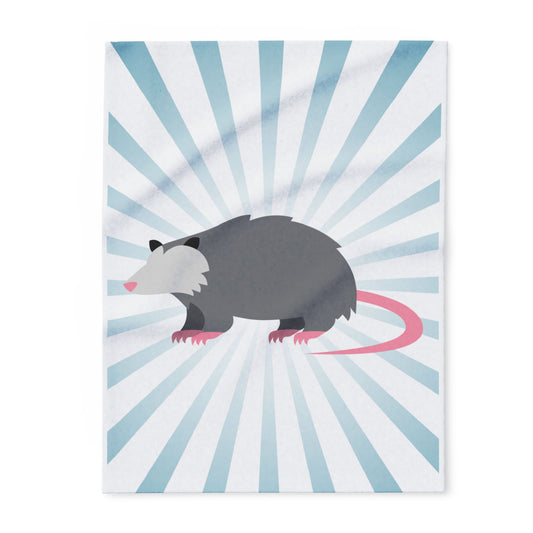 Fleece Blanket - Possum Design